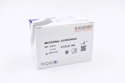 [RA RQ9137] Control de Calidad Externo (Ensayo de Aptitud) RIQAS Screening Maternal. 6 Mensurandos. Rep. 30. Randox (UK).