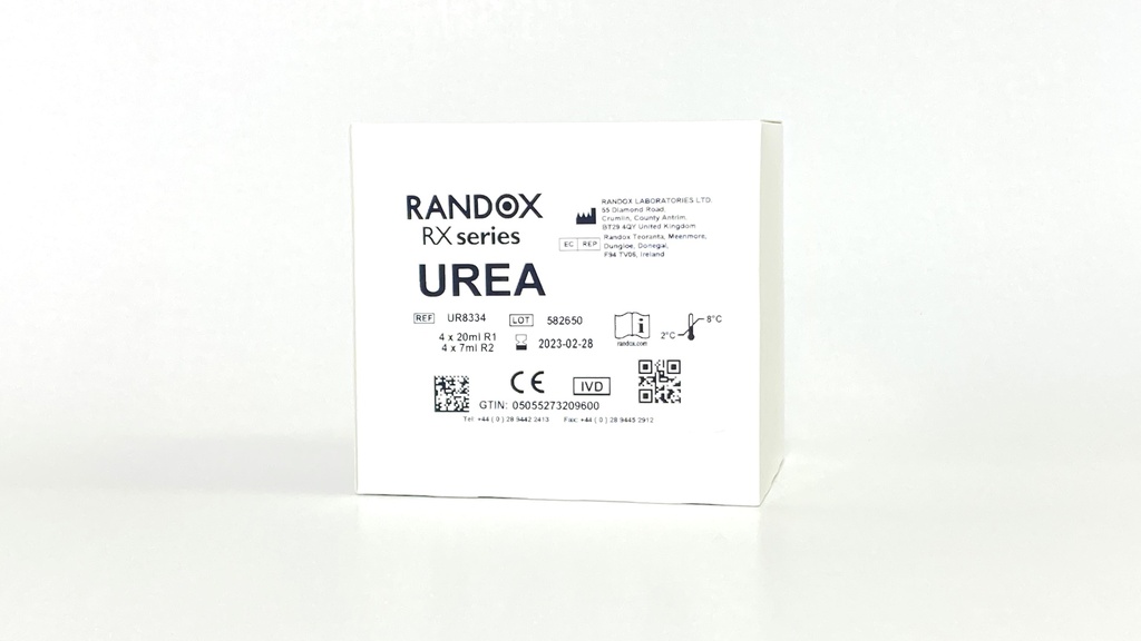 Reactivo Urea Rx Monaco/Day+ Randox (UK).
