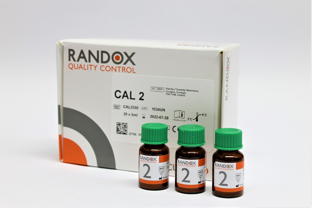 Multicalibrador Quimica Clinica Nivel 2 Randox (UK)