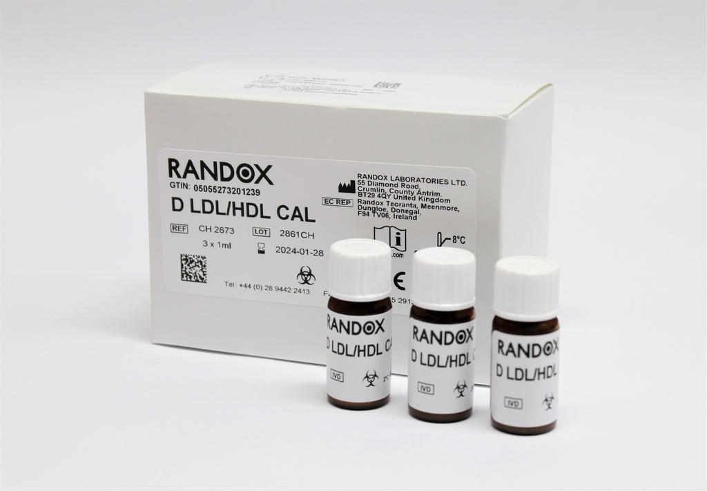 Calibrador HDL y LDL Directo Randox (UK)