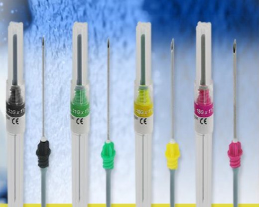 Aguja Múltiple Flebotomía, Negra 22GX1.Col