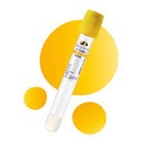 Tecrom Vtube™ Activador de Coágulo + Gel. 3.5 ml. 13* 75 mm. Tapa Amarilla. Estéril