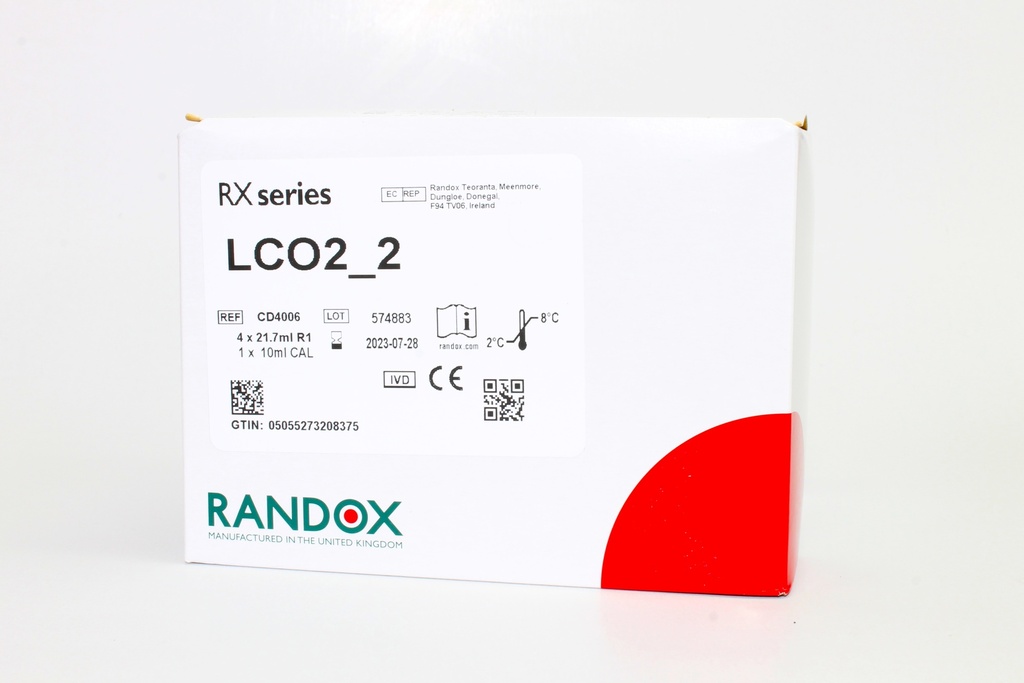 Reactivo para Co2. Randox (UK)