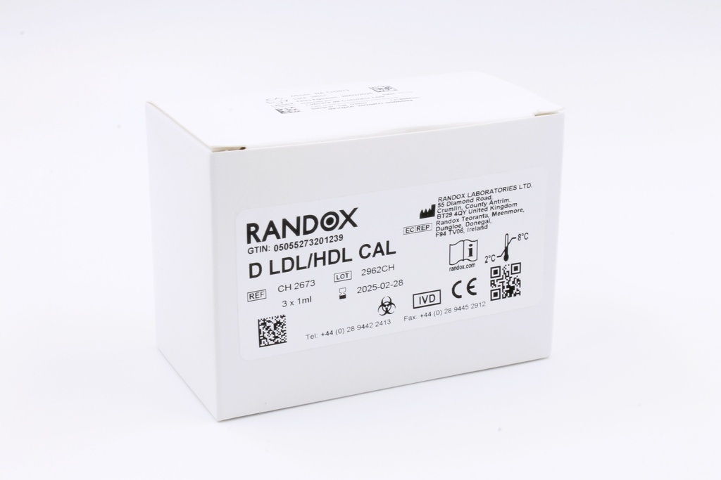 Calibrador HDL y LDL Directo Randox (UK)