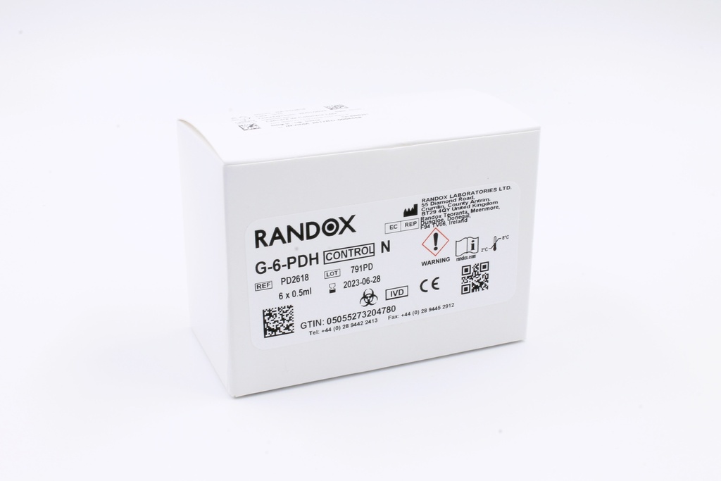 Control G6P-DH Nivel Normal. Randox (UK)