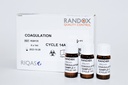 Control de Calidad Externo RIQAS Coagulación. 5 Mensurandos. Rep. 30. Randox (UK).