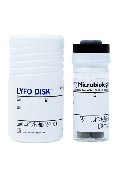 Enterococcus Saccharolyticus Derived From ATCC® 43076™ Microbiologics (USA). Lyfo Disk X 6 Pellets