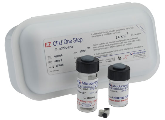 Escherichia coli derivada de  ATCC® 25922™ EZ-CFU. Microbiologics. (USA) 