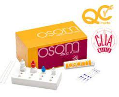 Osom Strep A Test. Sekisui (USA).