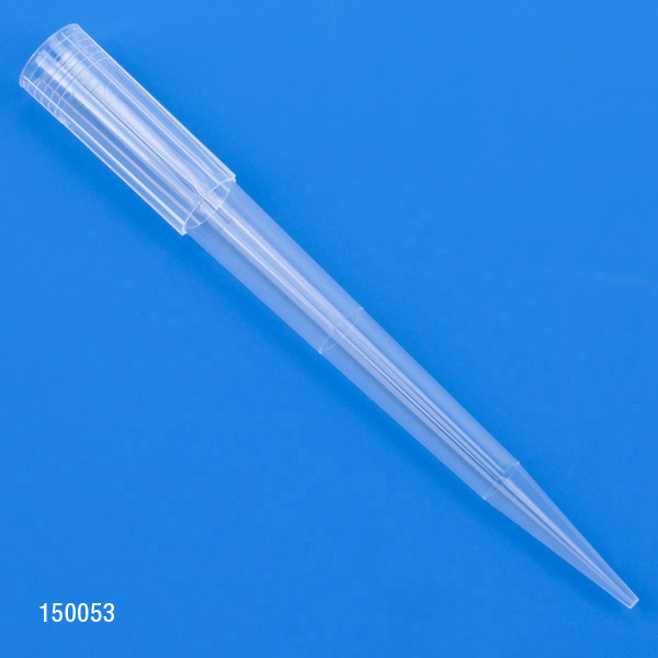Puntas para Pipeta 100-1250 Ul, Certificada Universal, Graduada, Natural, Baja Retención, Largo Extendido 84 mm. Estéril. Globe Scientific (USA).