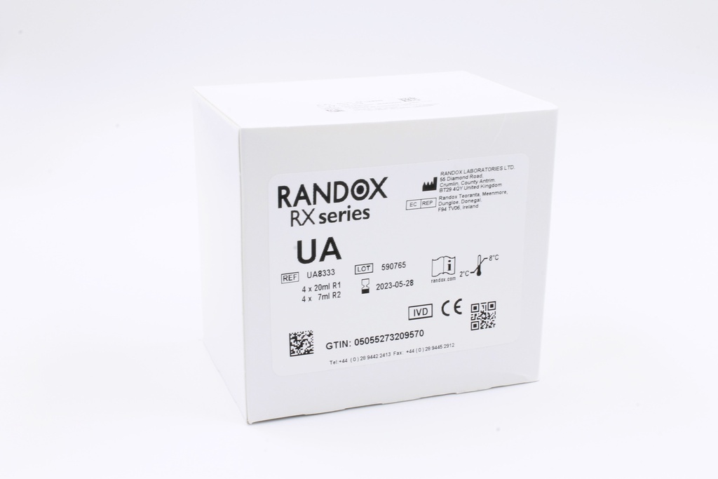 Reactivo para Acido Urico. Randox (UK).