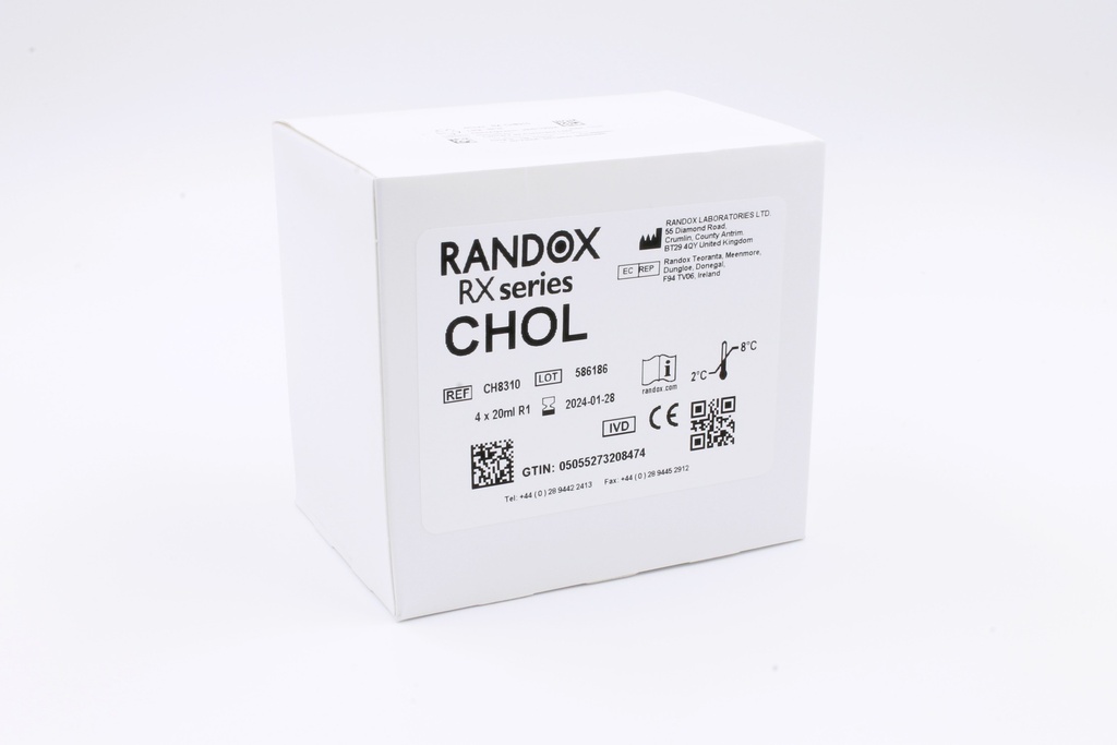 Reactivo Colesterol Rx. Randox (UK)