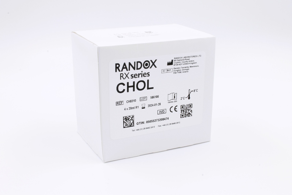 Reactivo para Colesterol Rx. Randox (UK)