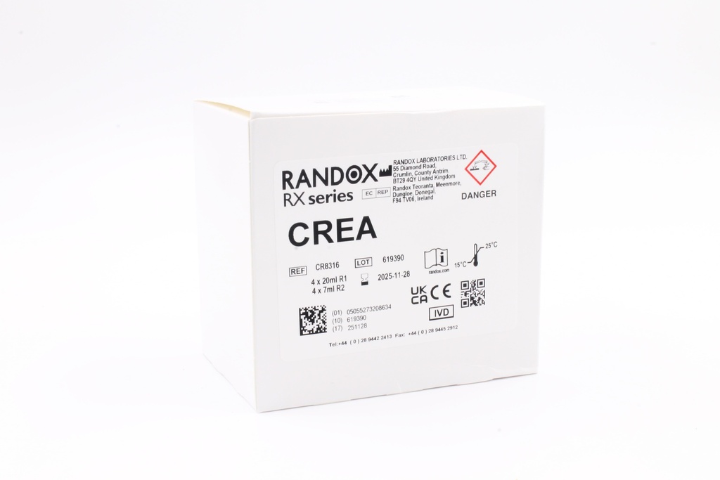 Reactivo para Creatinina (Jaffe) Rx. Randox (UK)