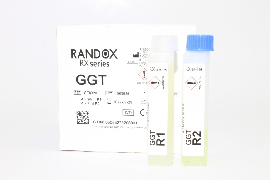 Reactivo para Gamma GT Rx.  Randox (UK)