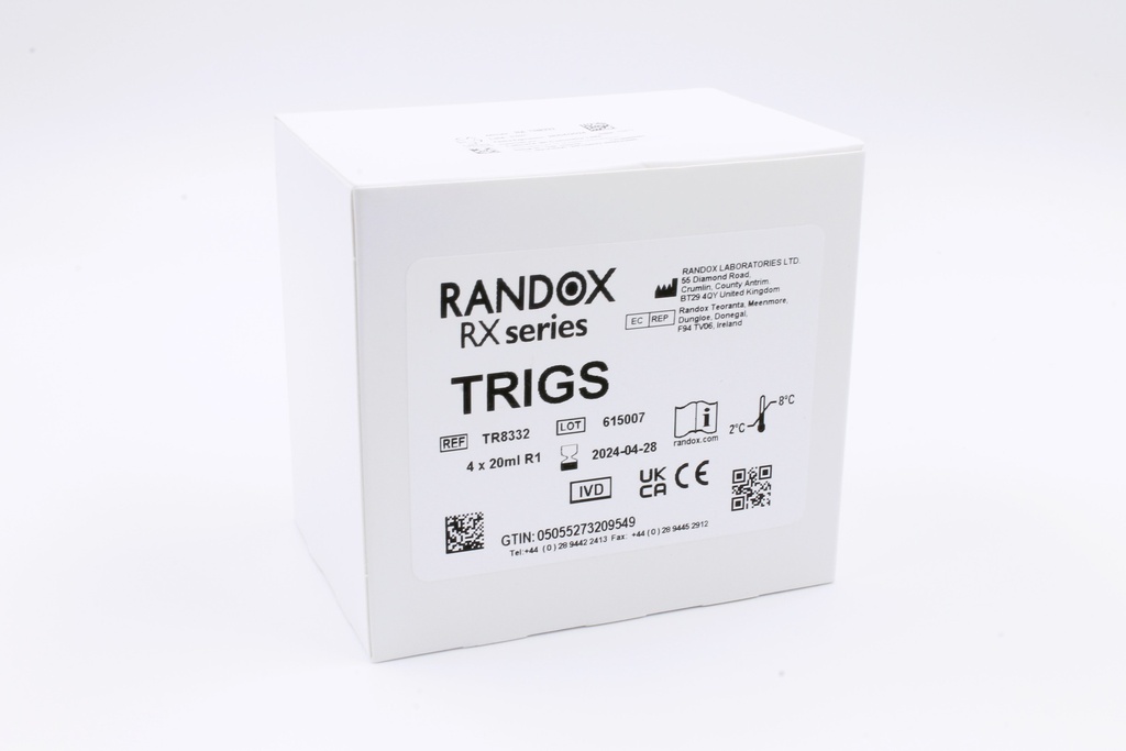 Reactivo Trigliceridos Rx Monaco (Liquido) Randox (UK)