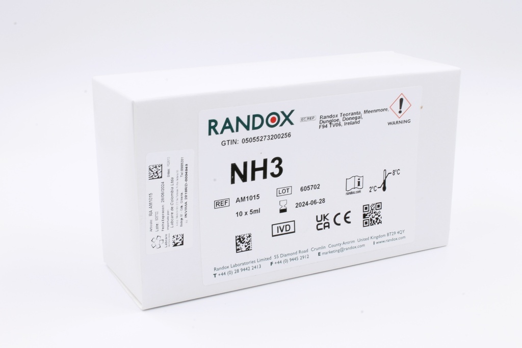 Reactivo para Amonio UV Randox (UK)