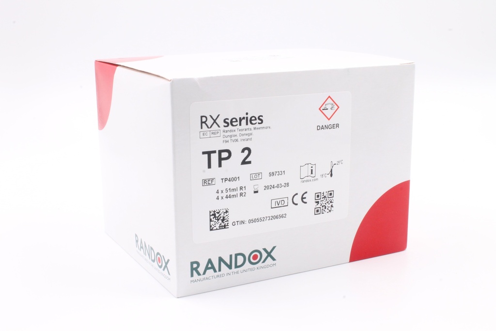 Reactivo para Proteina Total Rx (Biuret Líquido). Randox (UK).