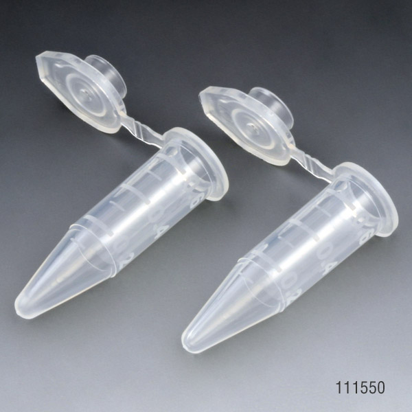 Tubo PP de Microcentrifuga (Eppendorf) 0,6 ml Graduado. Con Tapa Adjunta. Globe Scientifc (USA).