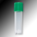 Tubo PP, 2.0 ml. Fondo Redondo Autostanding. Para Tapa Rosca. Graduado. Globe Scientific (USA).