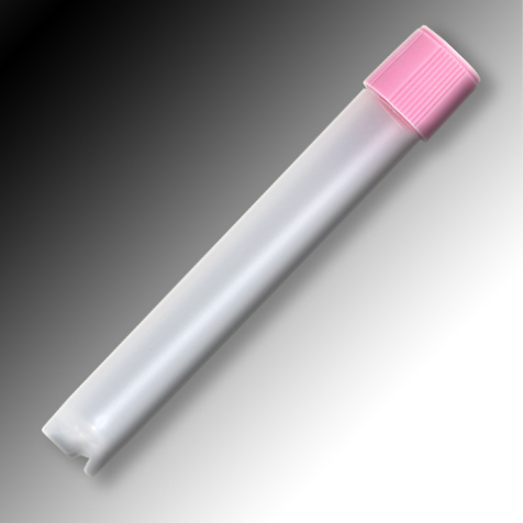 Tubo PP, Fondo Redondo Autostanding 5,0 ml, para Transporte, Con Rosca Externa, Graduado. Globe Scientific (USA). 
