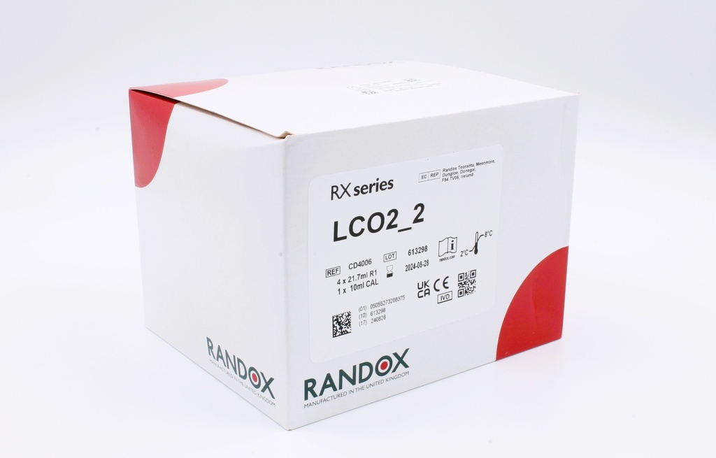 Reactivo para CO2. Randox (UK)