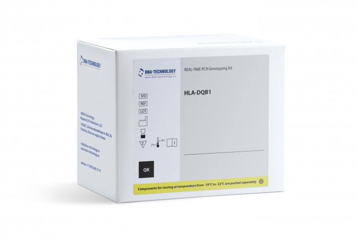 HLA-DQB1 Alleles Genotyping Real-Time PCR Kit.  Not Prealiquoted. DNA Technology.
