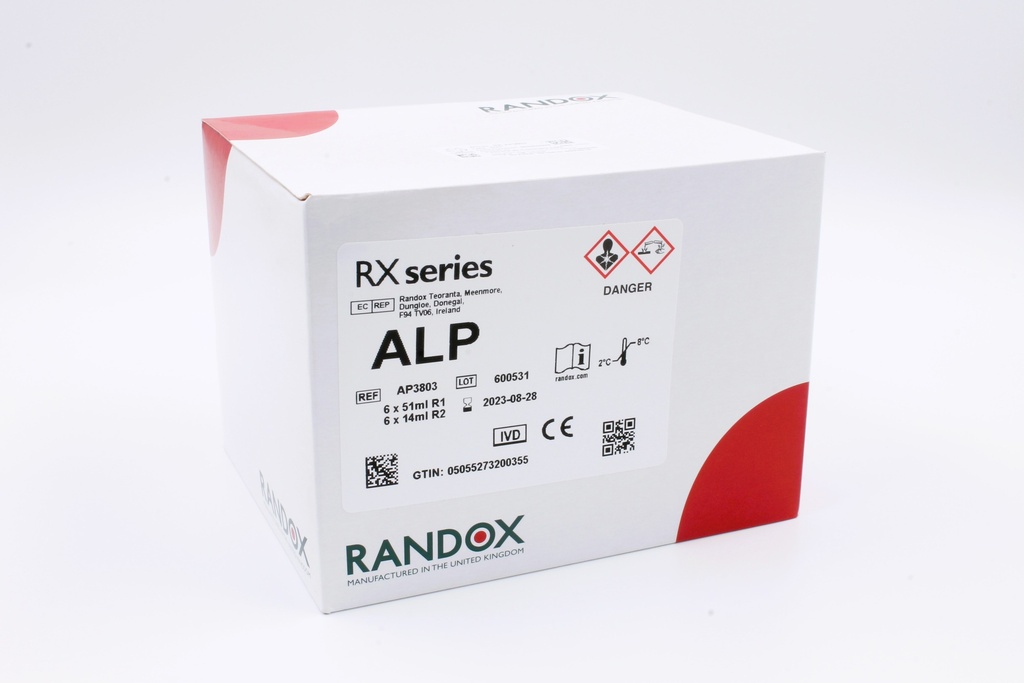 Reactivo para Fosfatasa Alkalina (ALP) Rx (DEA). Randox (UK)