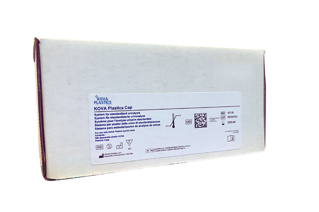 Tapa para Tubo de Uroanalisis Kova. Alltrista(USA).