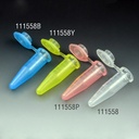 Tubo PP de Microcentrifuga (Eppendorf) 1,5 ml con Tapa Adjunta, Graduada, Color Amarillo, Globe Scientifc (USA).