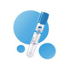 Tecrom Vtube ™ Citrato de Sodio 300 IU (9NC) - 0.109 mol/L (3.2%), 2.7 ml, 13*75 mm, Tapa Azul Claro, Estéril.