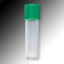 Tubo PP, 2.0 ml. Fondo Redondo Autostanding. Para Tapa Rosca. Graduado. Globe Scientific (USA). (Saldo)