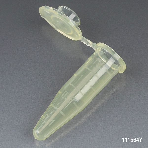 Tubo PP de Microcentrifuga (Eppendorf) 1,5mlConTapaAdjunta,Graduada Globe Scientifc (USA) 