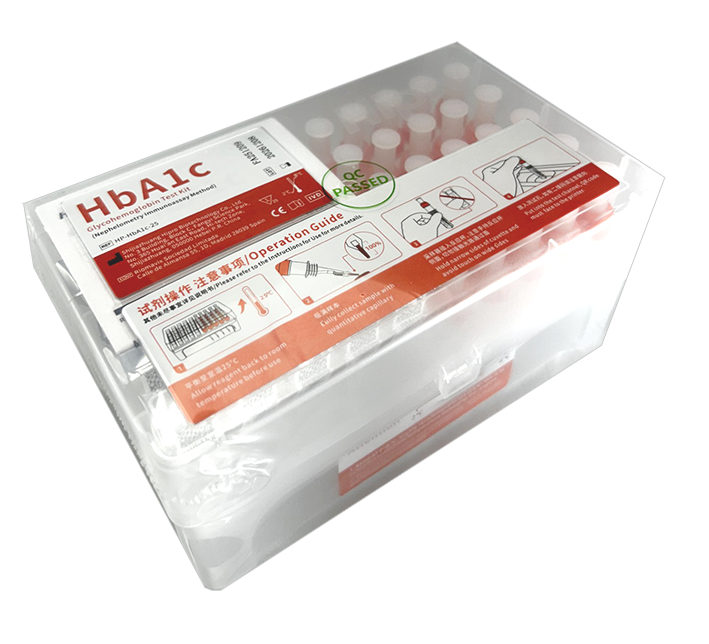 Kit Test Glicohemoglobina (HbA1c). Hipro Biotechnology