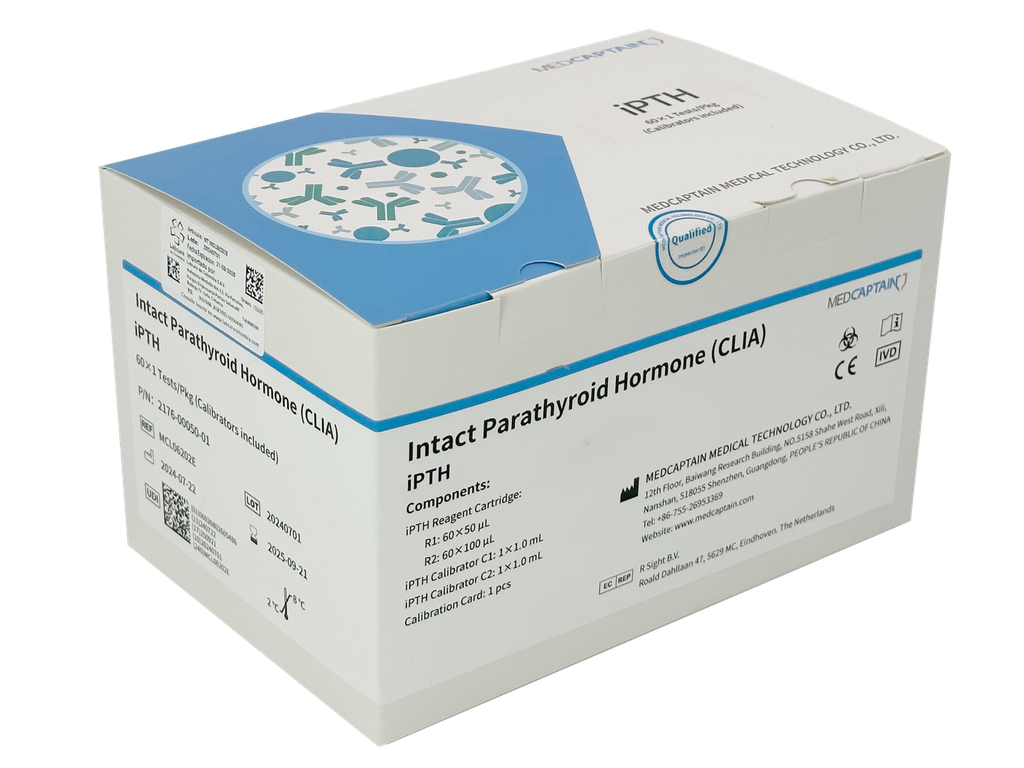 Hormona Paratiroidea Intacta PTH (CLIA). Medcaptain.