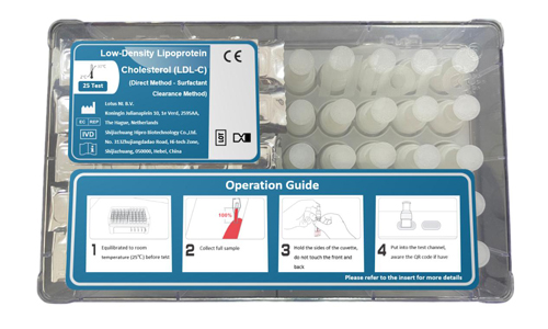 Kit test Lipoproteína de Baja Densidad, Colesterol LDL. Hipro Biotechnology