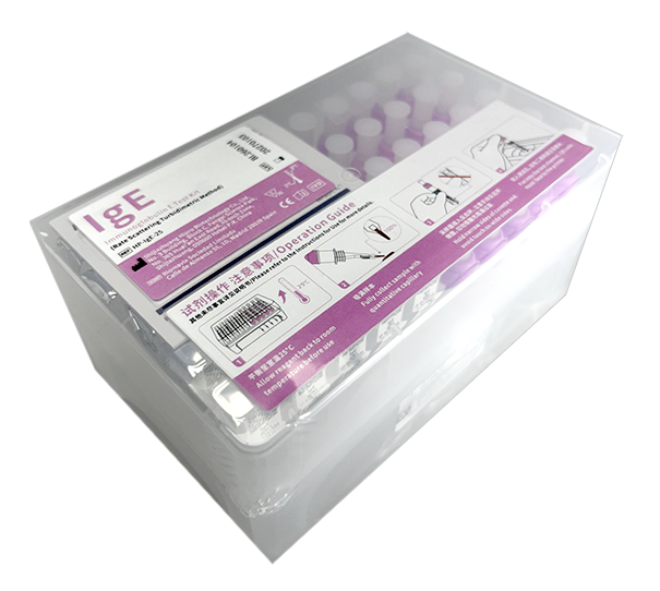 Kit Test Inmunoglobulina IgE.  Hipro Biotechnology. 