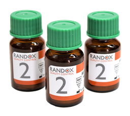 [RA FR2994] Control Fructosamina Nivel 1. Randox. (UK)