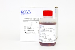 [HY 87177E] Control Uroanálisis Kova Liqua Trol Nivel 1 (Anormal). Kova Intl (USA).