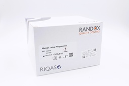 [RA RQ9115] Control de Calidad Externo (Ensayo de Aptitud) RIQAS Metabolitos en Orina. 25 Mensurandos. Rep. 15. Randox (UK).