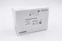 [RA RQ9112A] Control de Calidad Externo RIQAS Quimica Clinica. 10 Mensurandos. Rep. 15. Randox (UK).