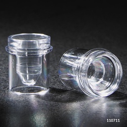 [GB 110711] Copilla de Muestra Ps 0,25 ml Multipropósito. Globe Scientific (USA).