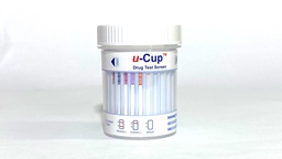 [UC U-CUP-654-RCL] U–CUP Panel 5 Drogas de Abuso. BZO, COC, MDMA, OPI, THC. UCP (USA)