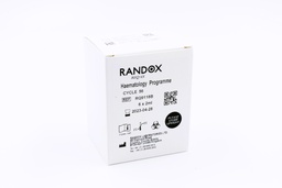 [RA RQ9118] Control de Calidad Externo (Ensayo de Aptitud) RIQAS Hematología. 11 Mensurandos. Rep. 15. Randox (UK).