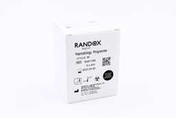 [RA RQ9118] Control de Calidad Externo RIQAS Hematología. 11 Mensurandos. Rep. 15. Randox (UK).