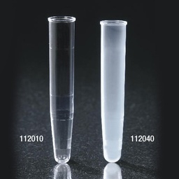 [GB 112040-S] Tubo PP, Fondo Cónico 12 ml (16 X 100 mm). Graduado Globe. Scientific (USA). (Saldo)