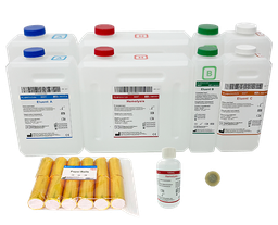 [LN L560600] Kit Reactivos HbA1c LD-560 (Eluyente A - Eluyente B - Agente Hemolítico - Filtro de Columna). Labnovation