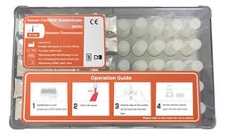 [HP HP HCG - 25] Kit test Gonadotropina Coriónica Humana (Método de Detección por Inmunofluorescencia). Hipro Biotechnology 