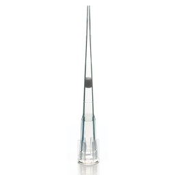 [GB 150803NE] Punta para Pipeta con Filtro 0,1-10 ul, Universal, 45 mm. Graduada, Color Natural. No Estéril. Globe Scientific (USA).