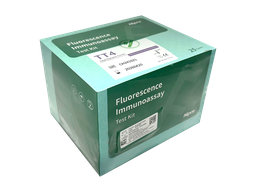 [HP Palm TT4-25] Kit test Tiroxina Total, TT4 (Método de Detección por Inmunoensayo Fluorescente). Hipro Biotechnology.